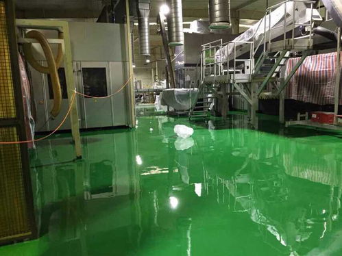 環氧樹脂防靜電地坪施工電子廠無塵車間環氧地坪圖片 高清大圖 谷瀑環保